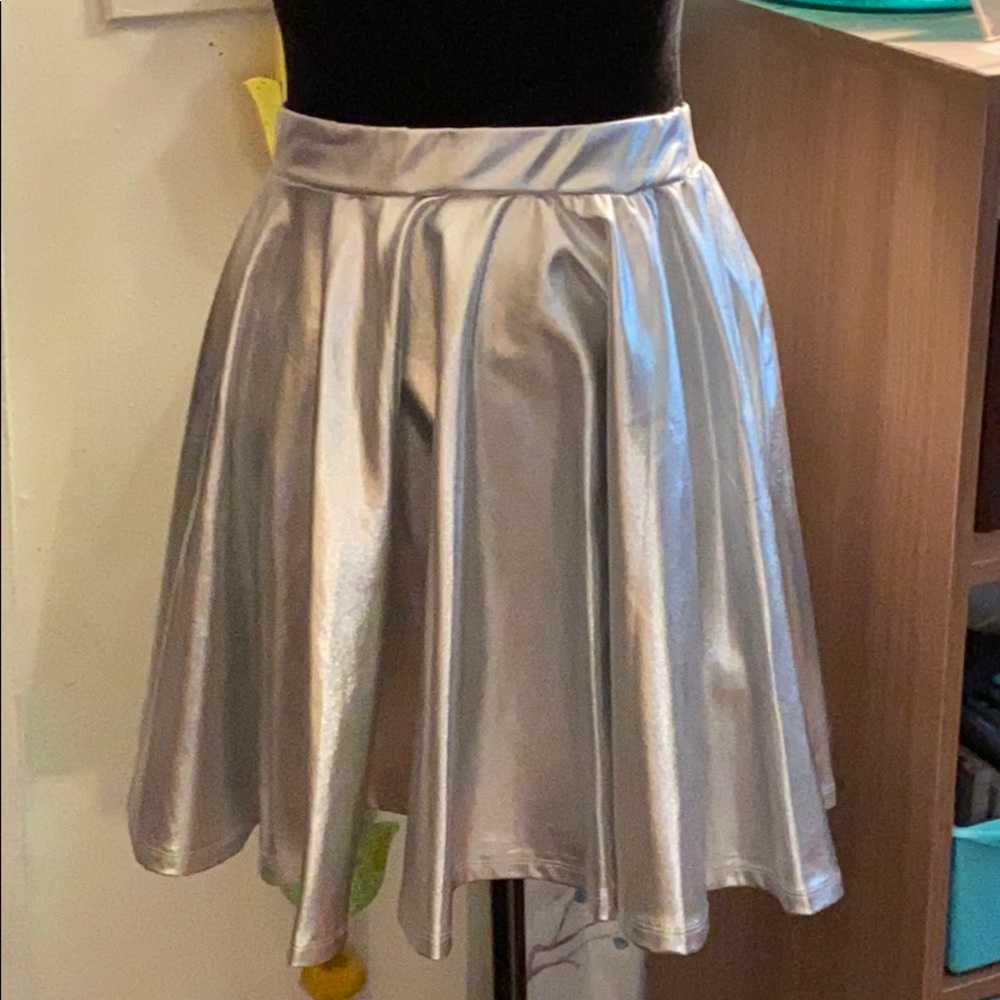 Silver skirt